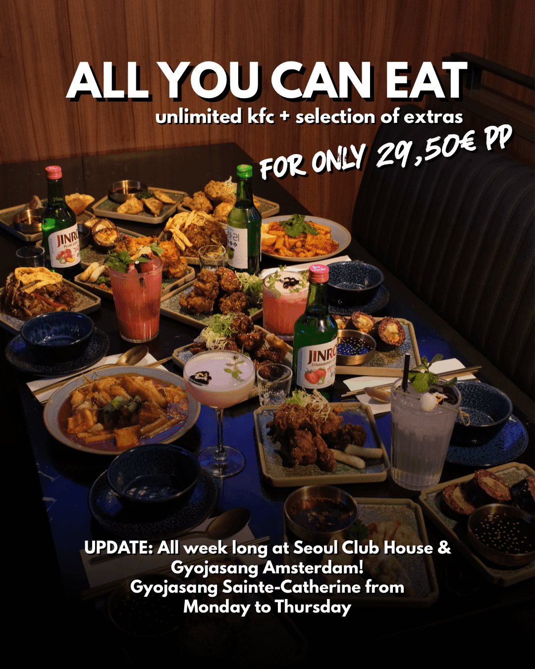 Unlimited Korean Fried Chicken